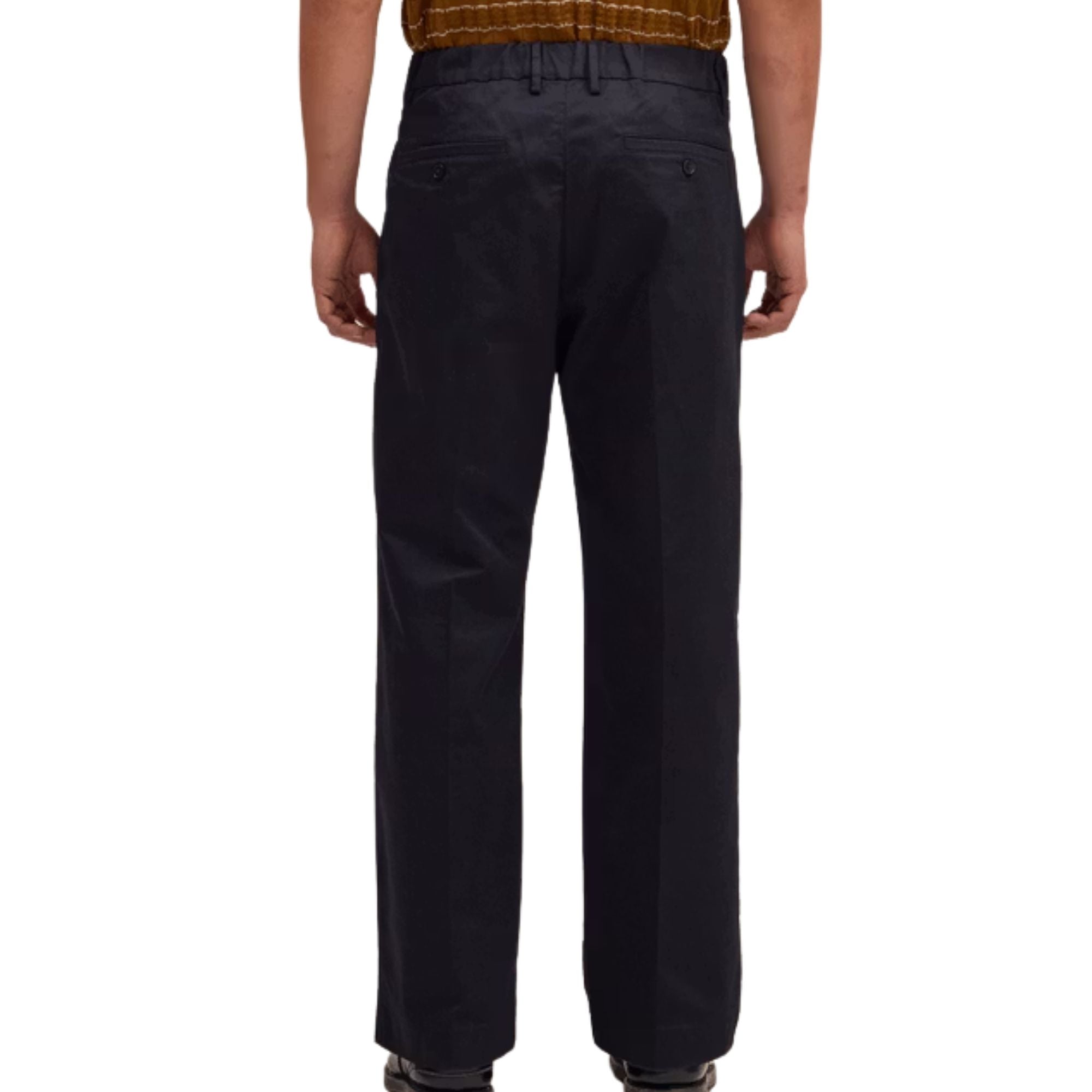 NN07 Kay Pleated Tailored Relaxed Fit Pant - Black