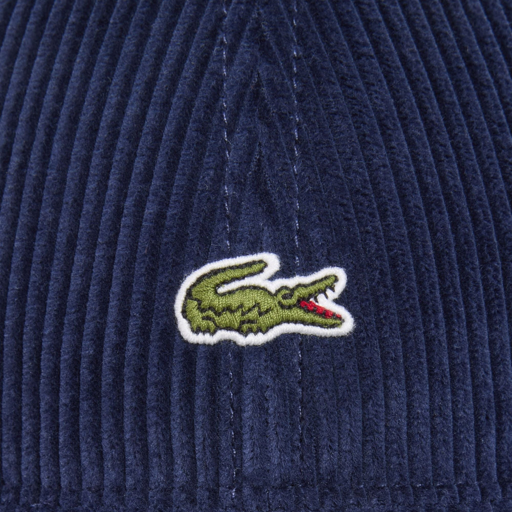 Lacoste Cotton Velour Cap - Midnight Blue