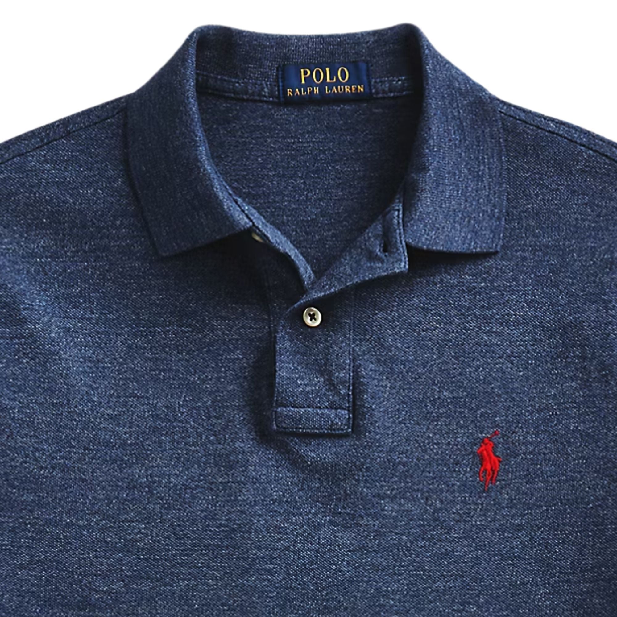 Polo Ralph Lauren The Iconic Custom Slim Fit Mesh Polo - Classic Royal Heather