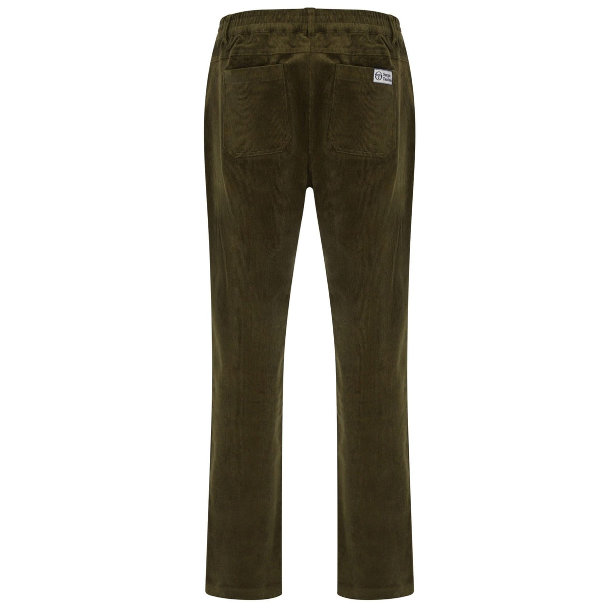 Sergio Tacchini Amico Corduroy Track Pant - Dark Olive