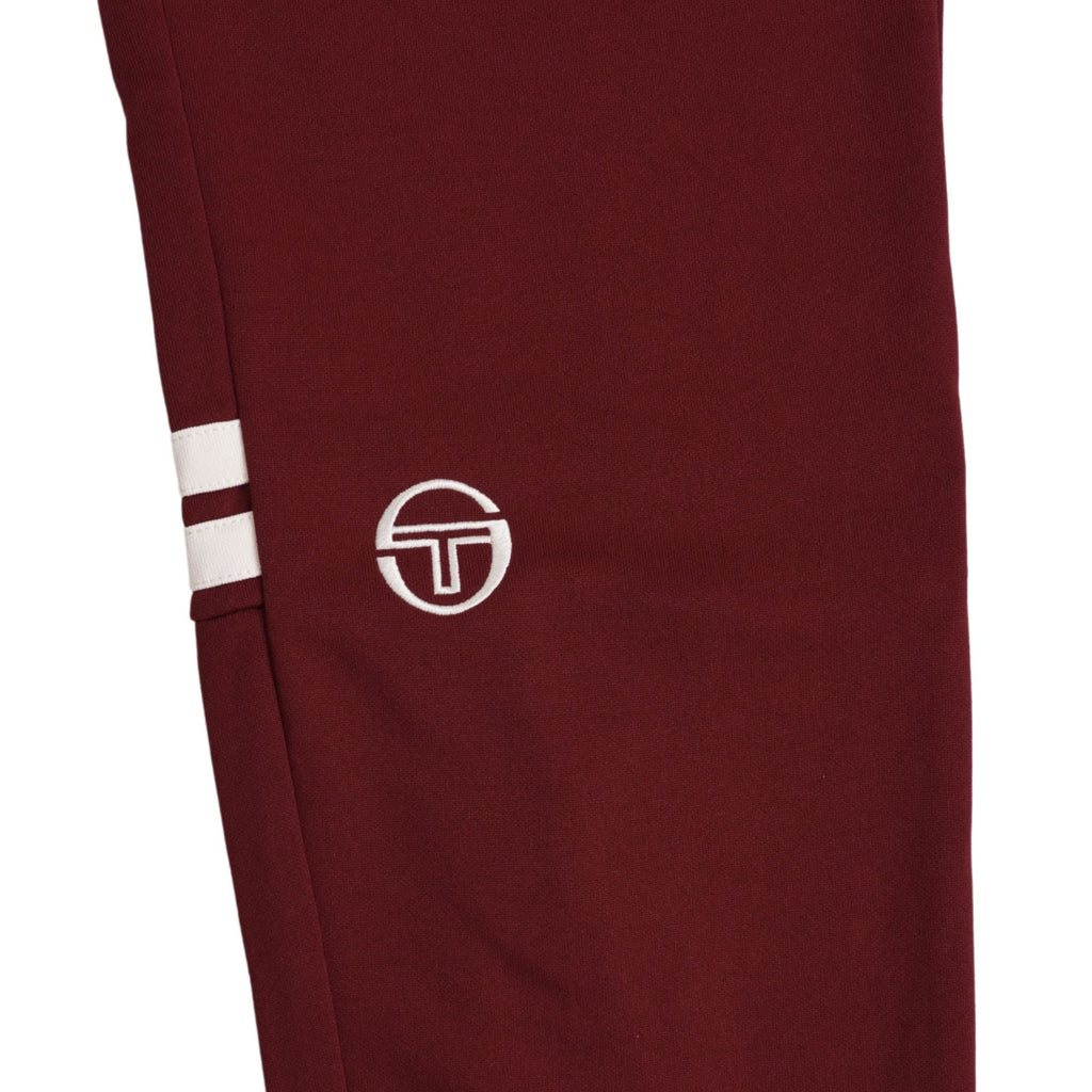 Sergio Tacchini x Stuarts Orion Track Pant - Merlot/Buttercream