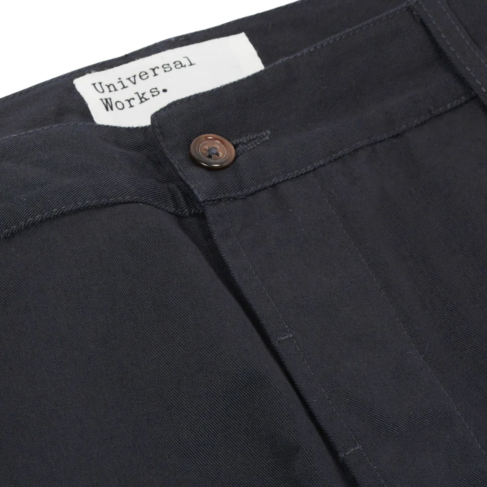 Universal Works Twill Military Chino - Black