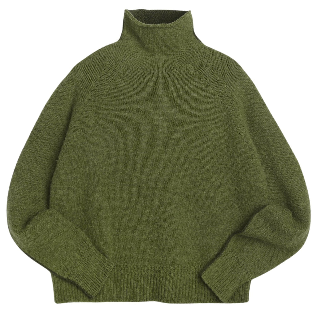 YMC Beat Knit Jumper - Green