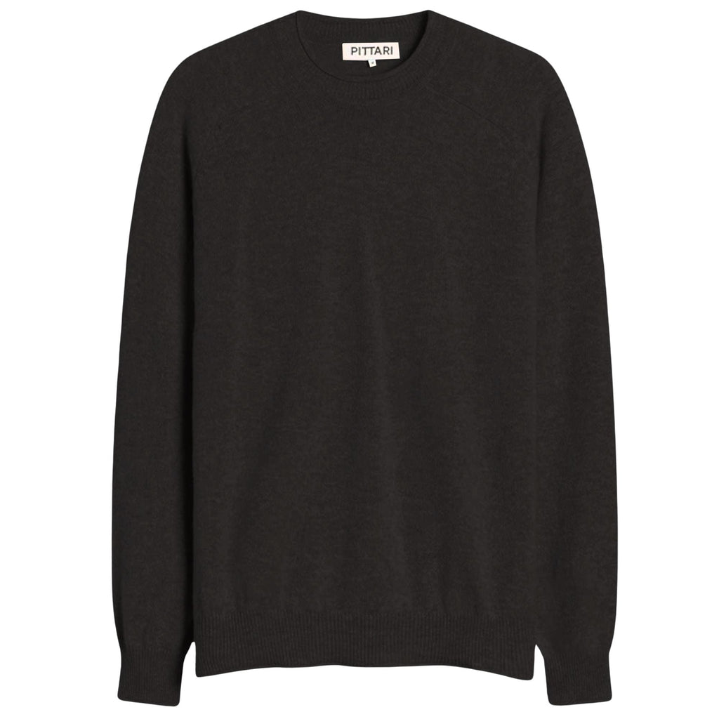 Pittari Usk Lambswool Roll Collar Jumper - Cocoa