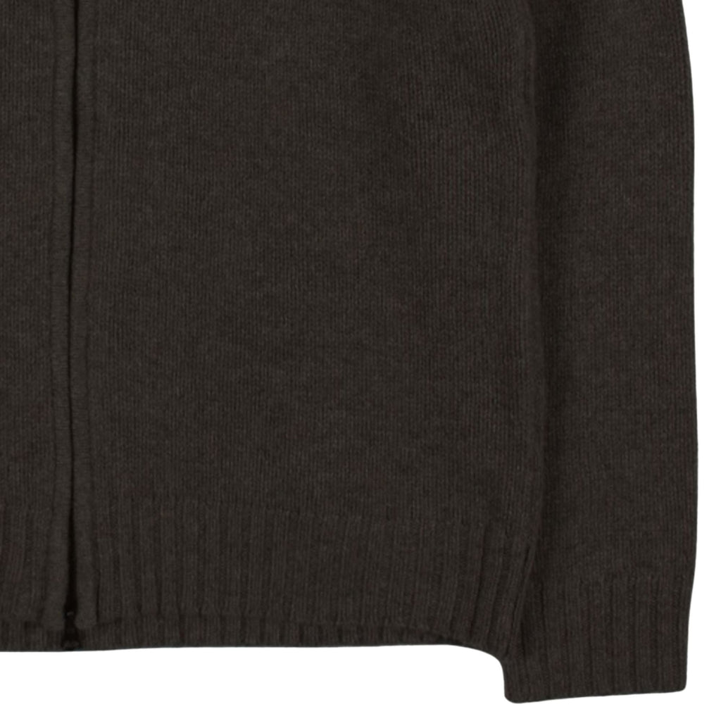 Pittari Fell Zip Cardigan - Cocoa