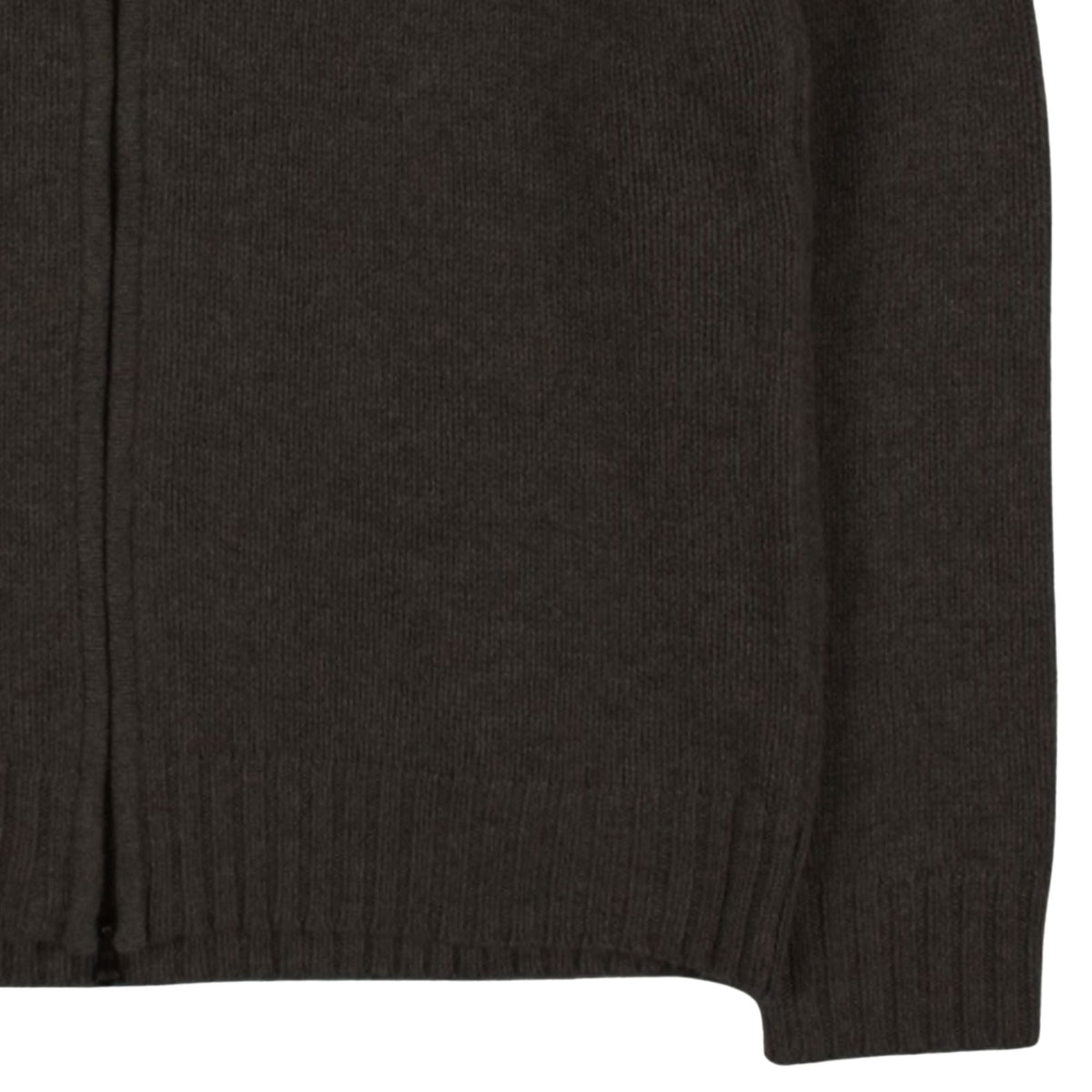 Pittari Fell Zip Cardigan - Cocoa
