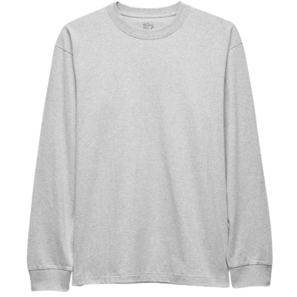 OrSlow Long Sleeve Just T-Shirt - Heather Grey
