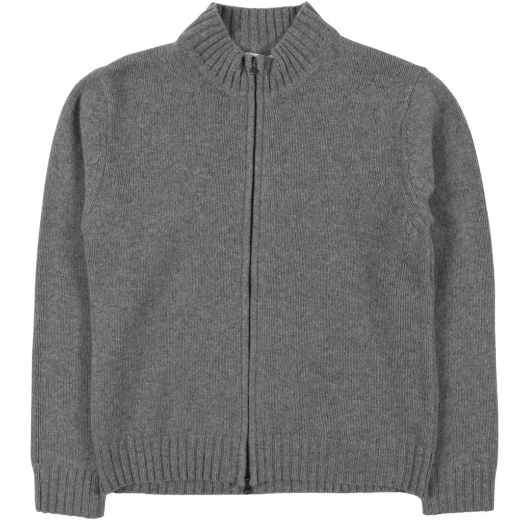 Pittari Fell Zip Cardigan - Grey Mix