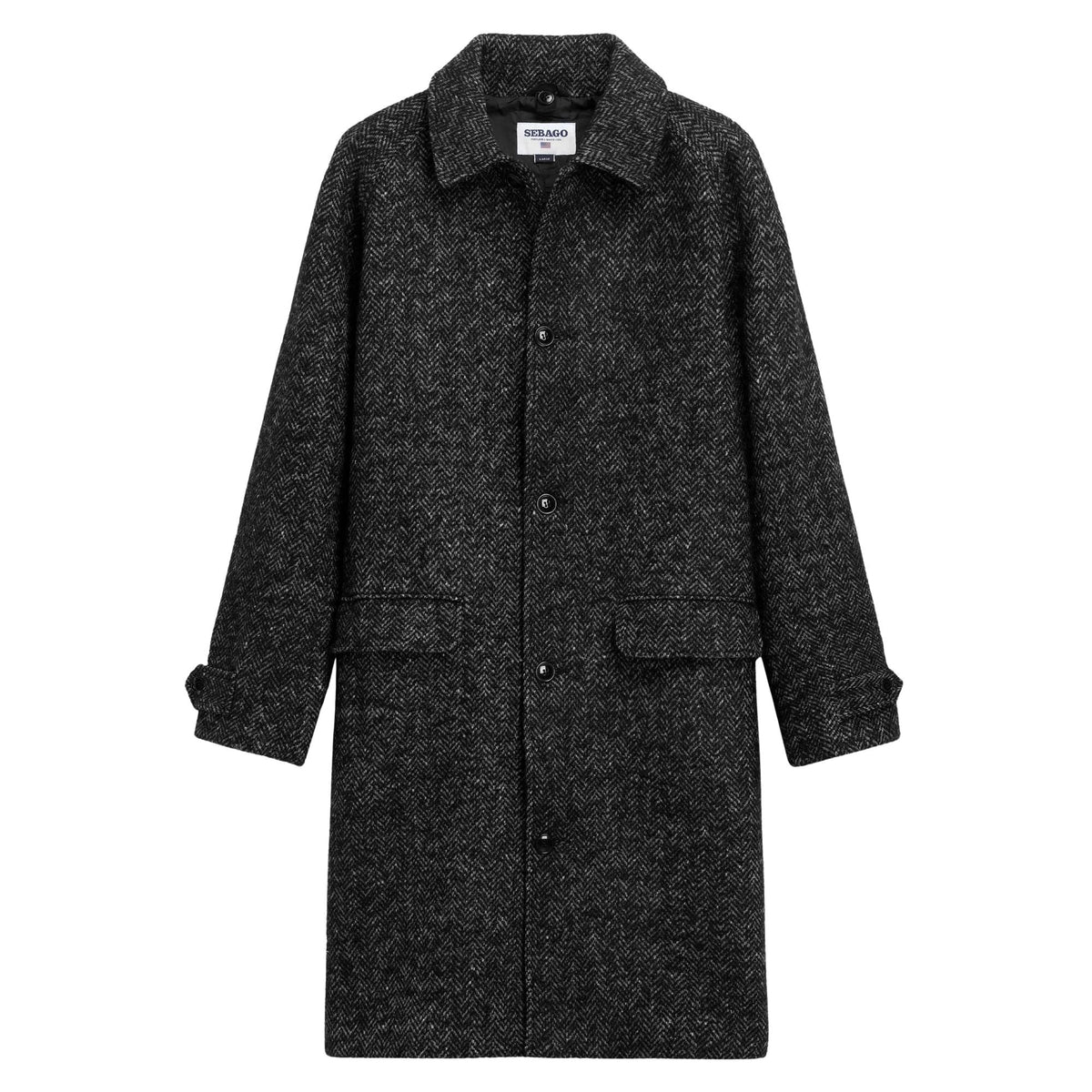 Sebago Bingham Mohair Jacket - Grey/Black