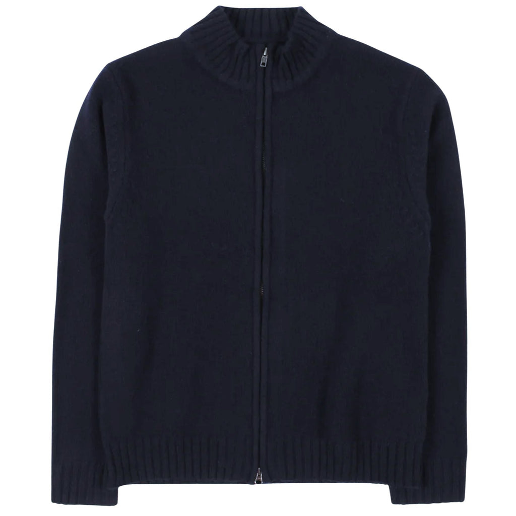 Pittari Fell Zip Cardigan - Navy