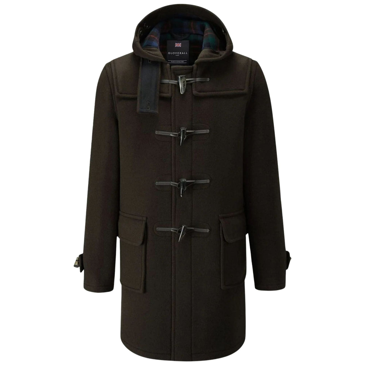 Gloverall Morris Duffle Coat - Brown MacDuff Hunting
