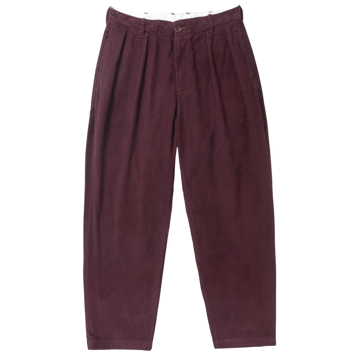 Service Works Fine Cord Part Timer Pant - Burgundy