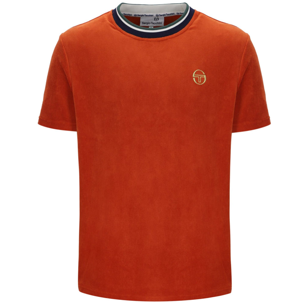 Sergio Tacchini Monte Velour T-Shirt - Tea