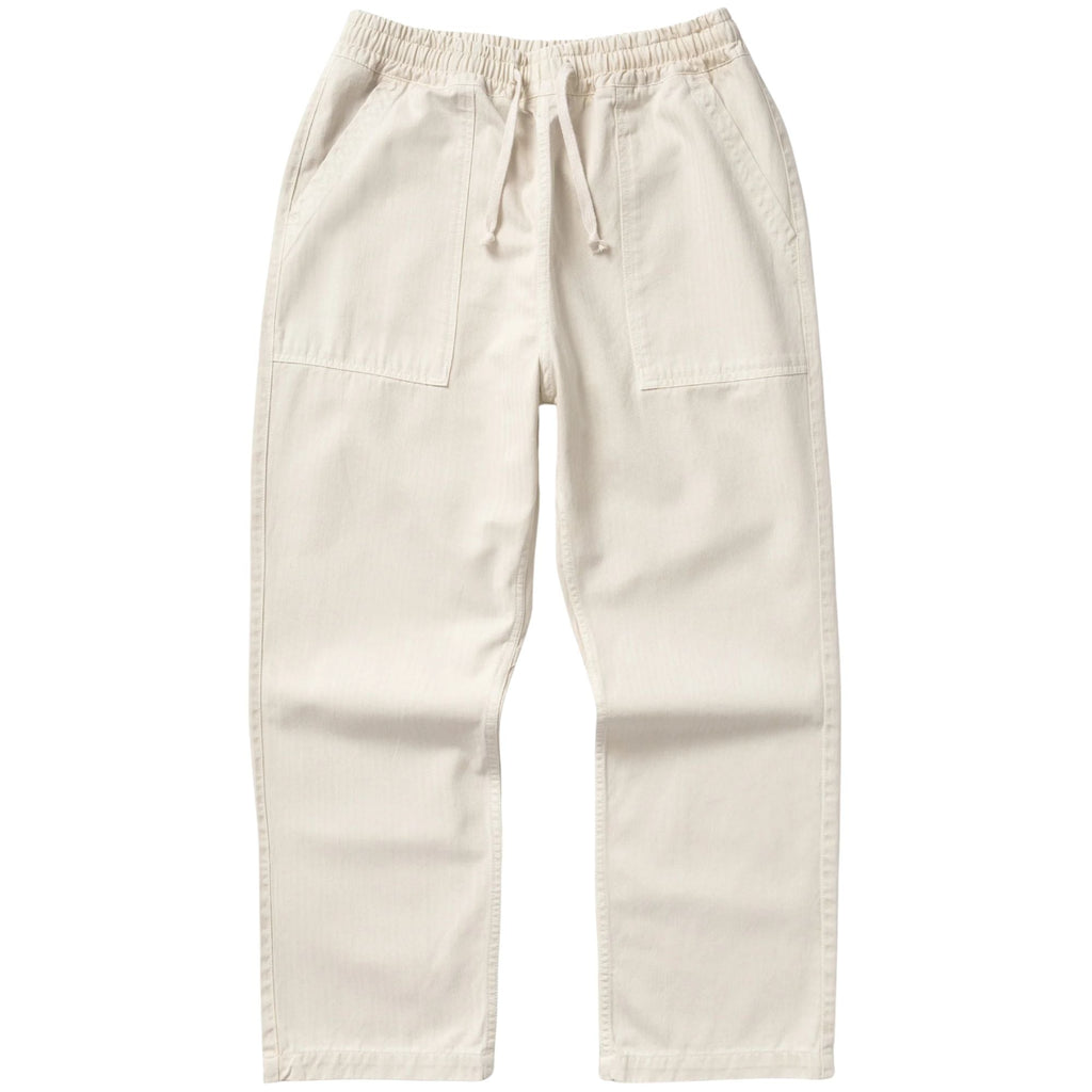 Service Works Pigment Herringbone Chef Pants - Bone