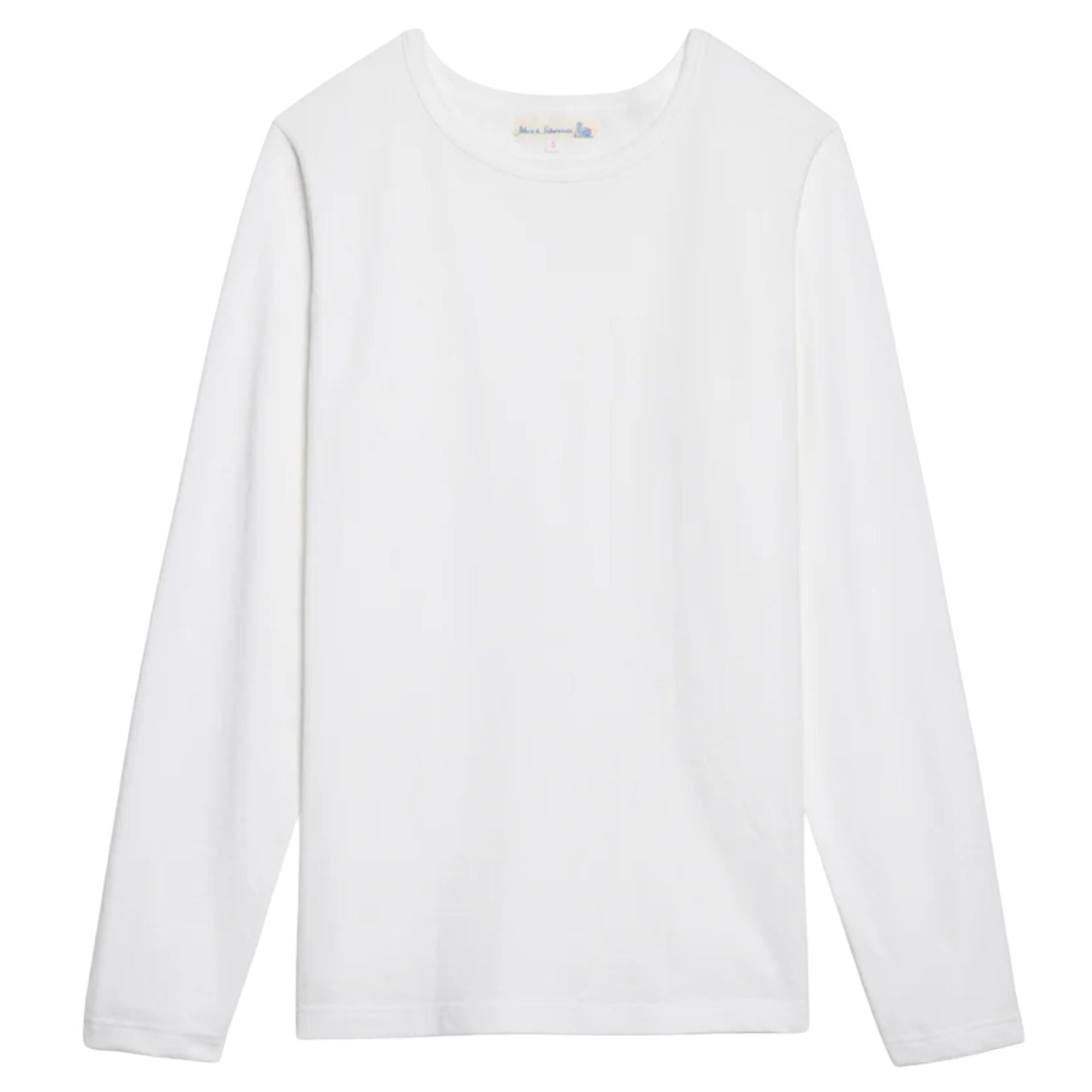 1950sLS Loopwheeled Classic Fit Lightweight Longsleeve - White