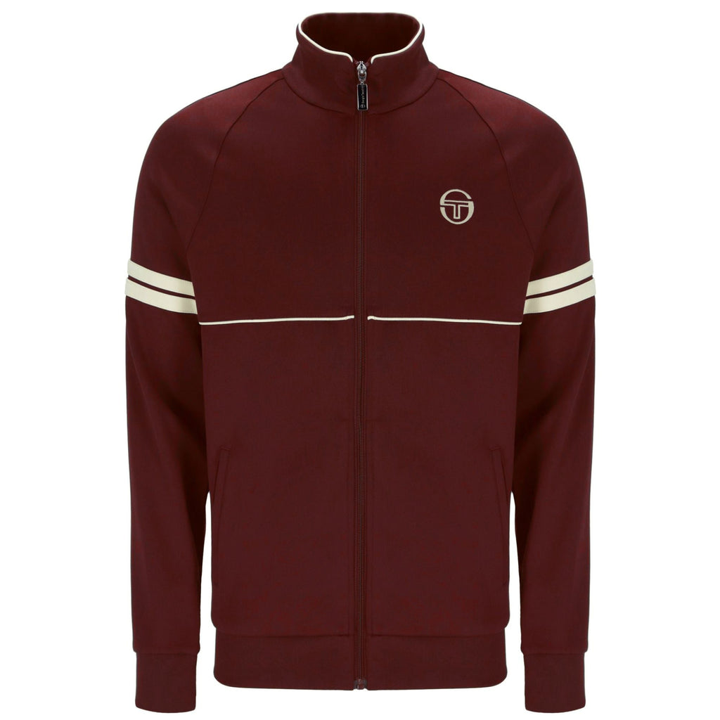 Sergio Tacchini x Stuarts x Stuarts Orion Track Top - Merlot
