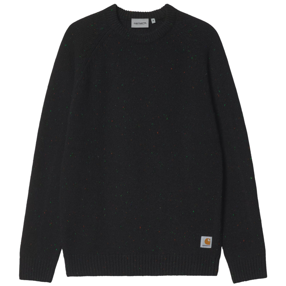 Carhartt WIP Anglistic Sweater - Speckled Black