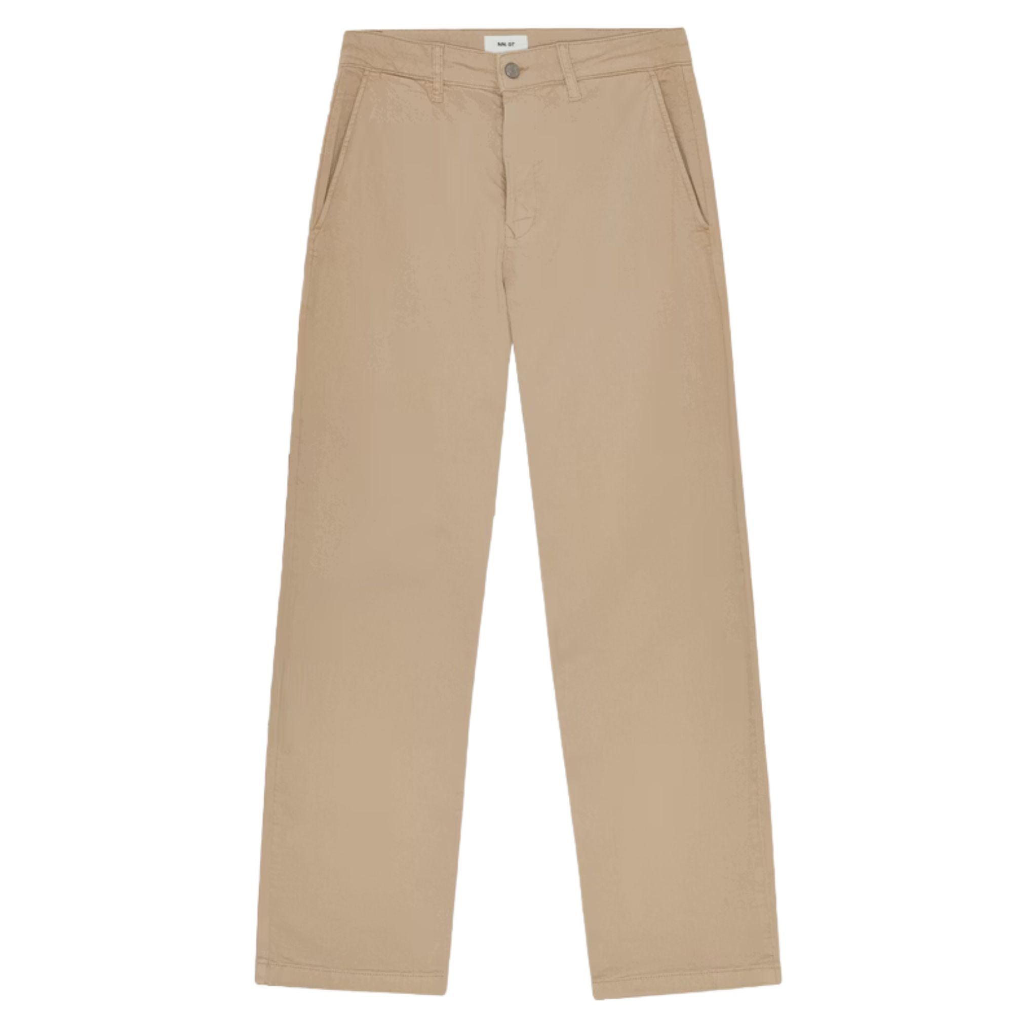 NN07 Aden Straight Leg Regular Fit Chino - Khaki Beige