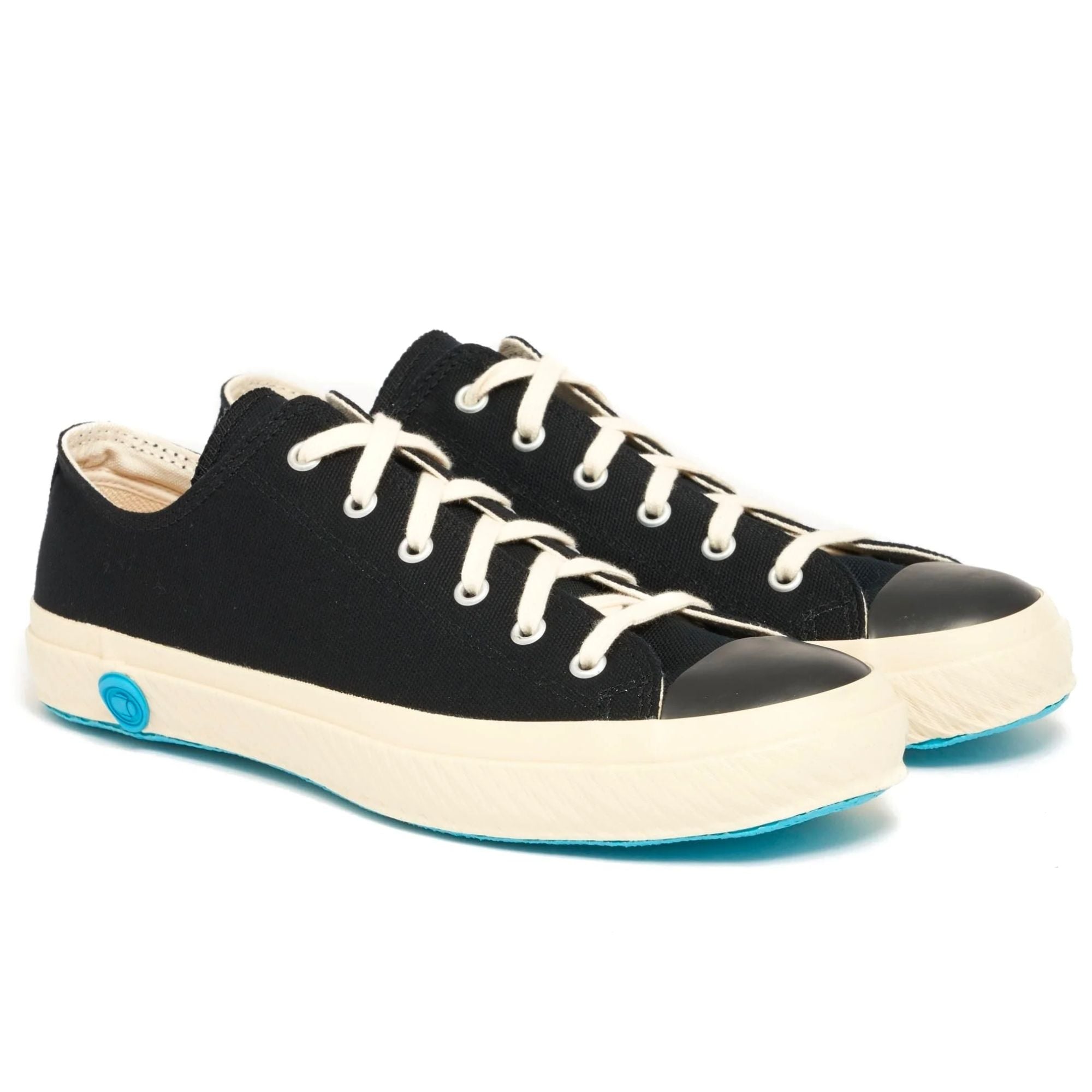 Shoes Like Pottery 01JP Low Canvas Sneakers - Black