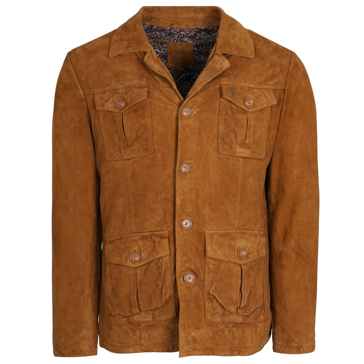Gabicci Vintage Saint Jacket - Cognac