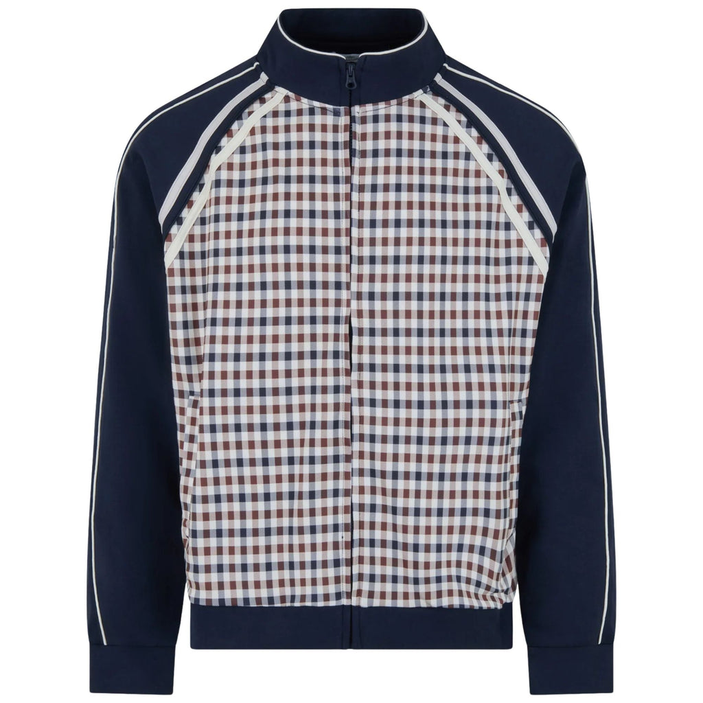 Aquascutum Active Scuba Club Check Track Top - House Check