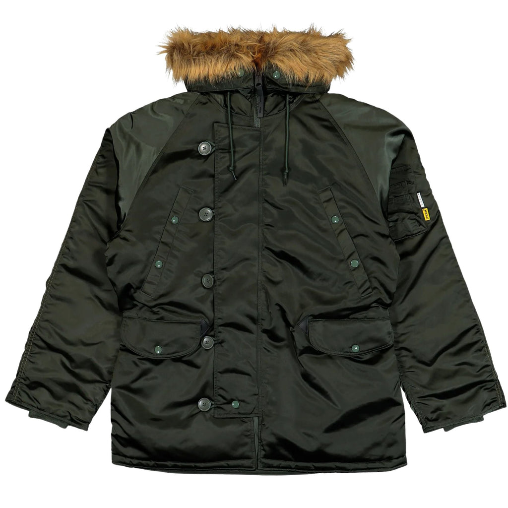 Edwin x Spiewak Snorkel Parka - Sage