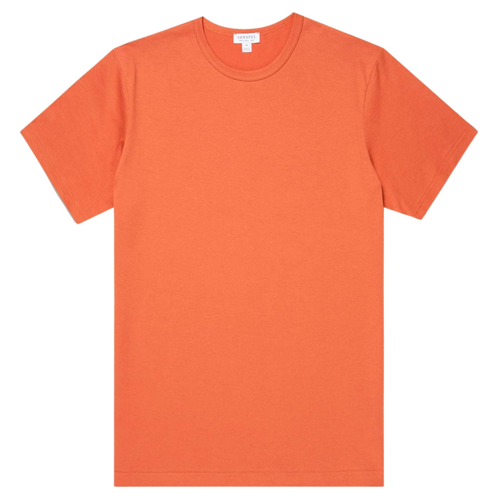 Sunspel Short Sleeve Classic T-Shirt - Copper