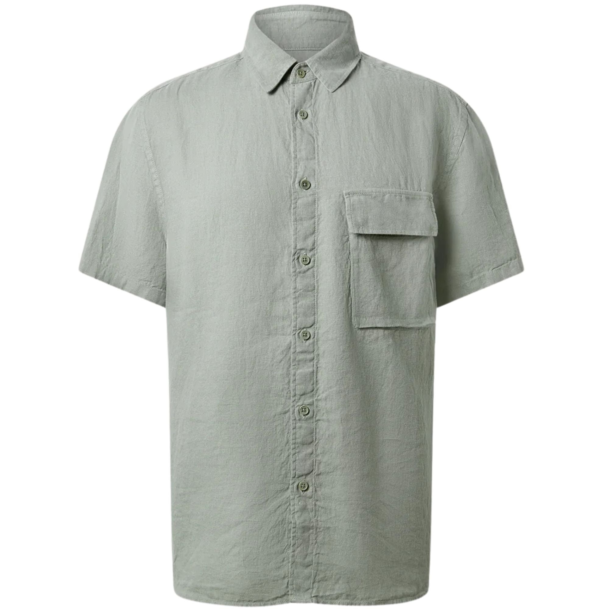 Belstaff Scale Short Sleeve Shirt - Lichen