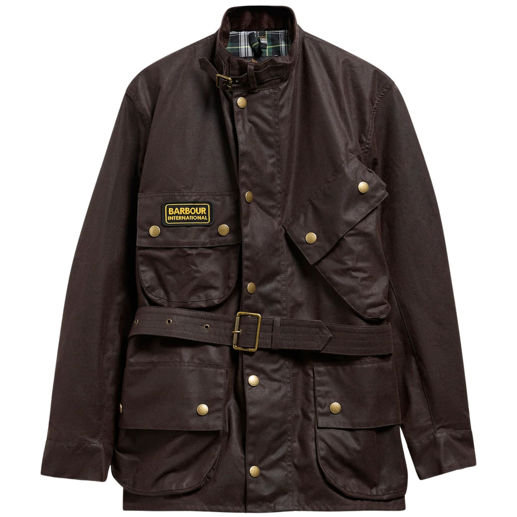 Barbour International Original Wax Jacket - Black Oak