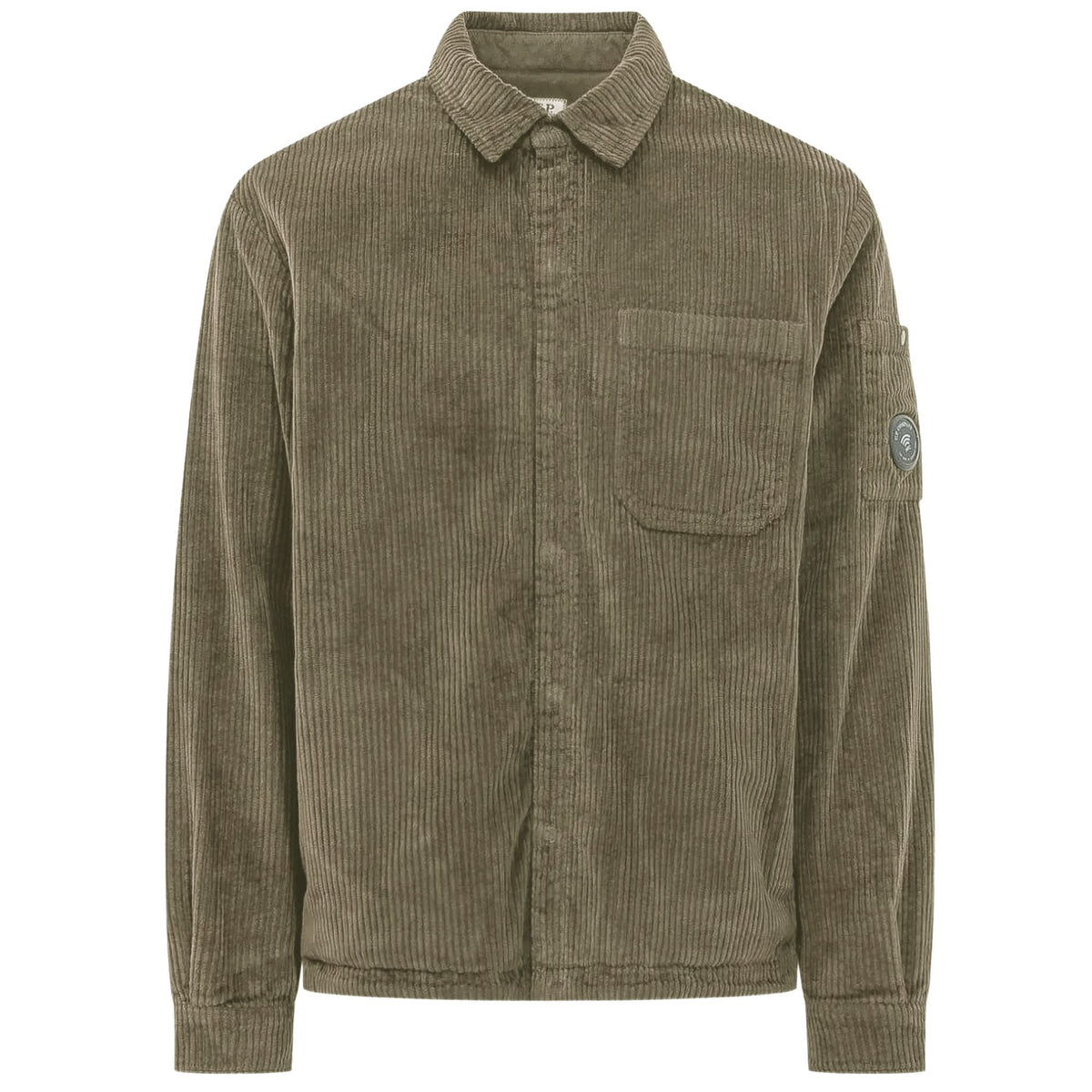 C.P Company Lens-detail Corduroy Shirt - Fallen Rock