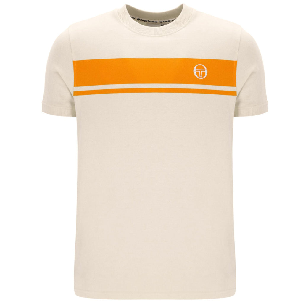 Sergio Tacchini Master Crew Neck T-Shirt - Sandshell