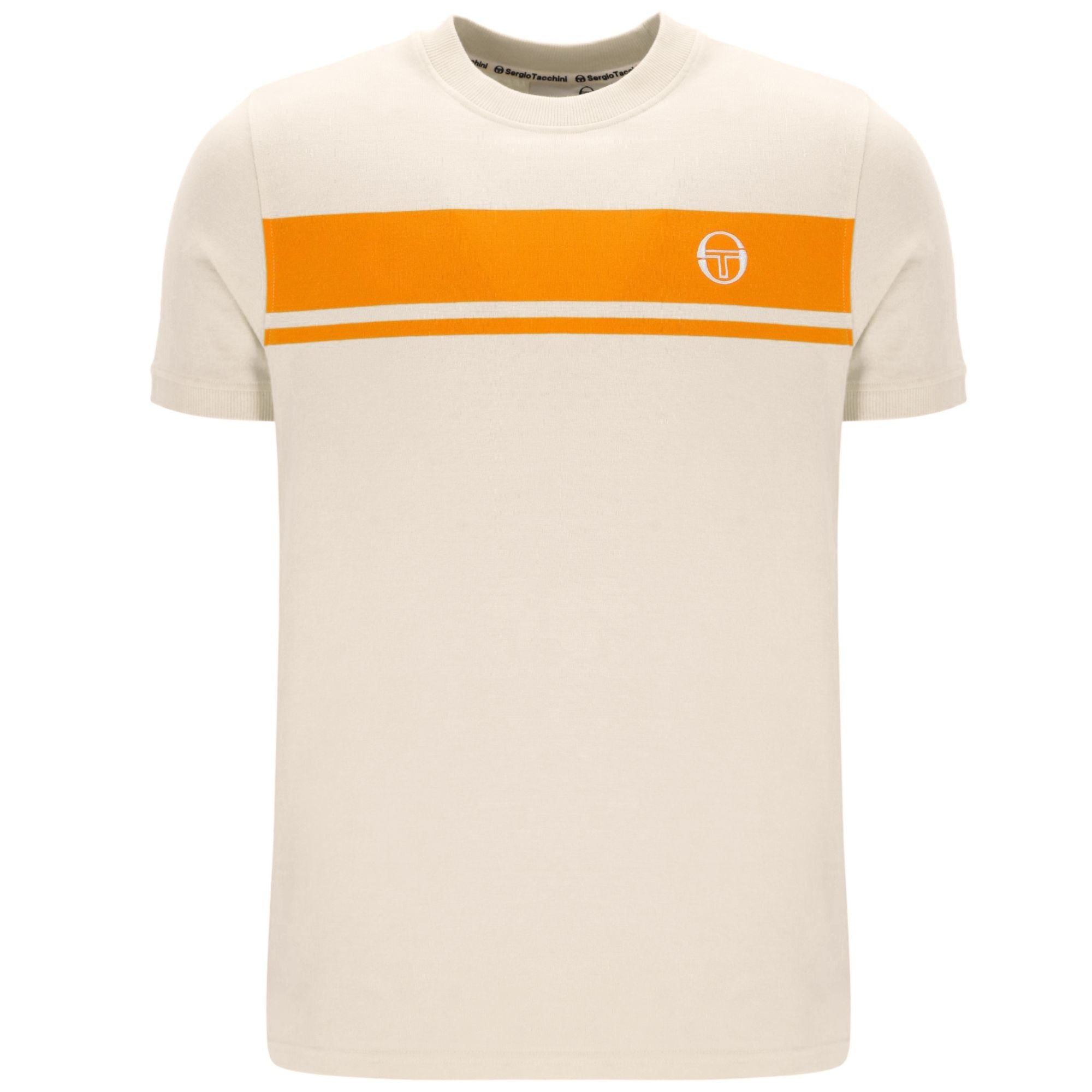 Sergio Tacchini Master Crew Neck T-Shirt - Sandshell
