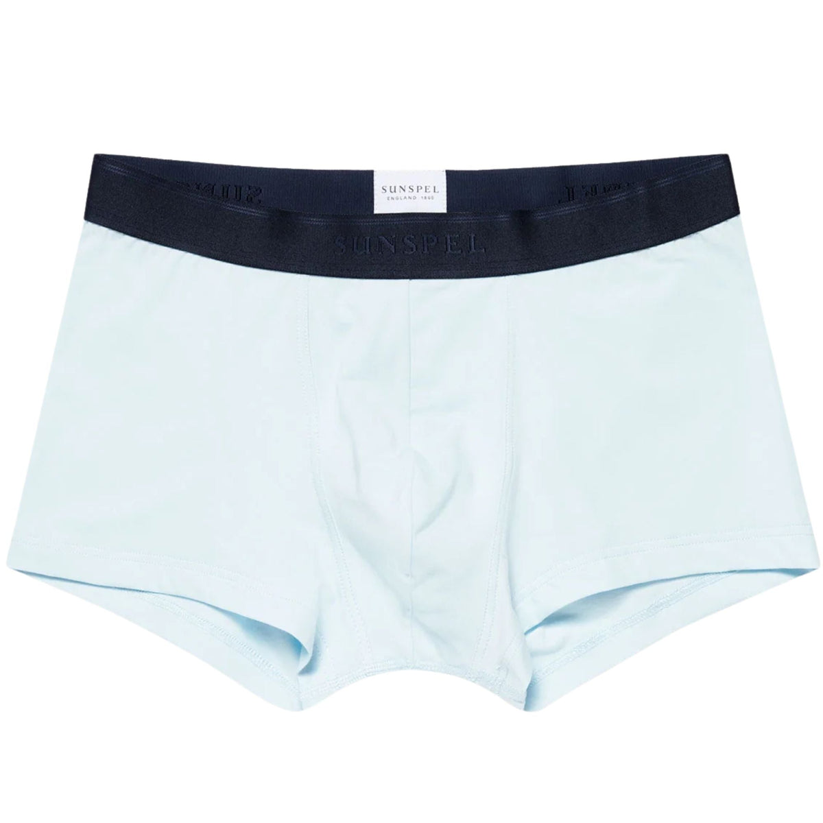 Sunspel Stretch Cotton Trunks - Light Blue