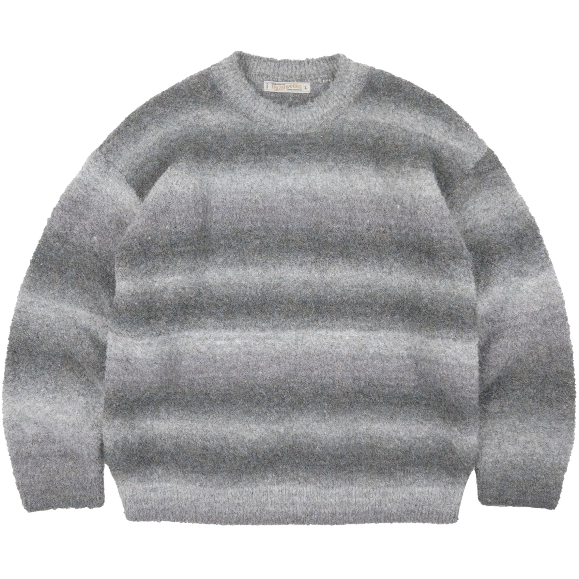FrizmWORKS Gradation Boucle Knit - Gray