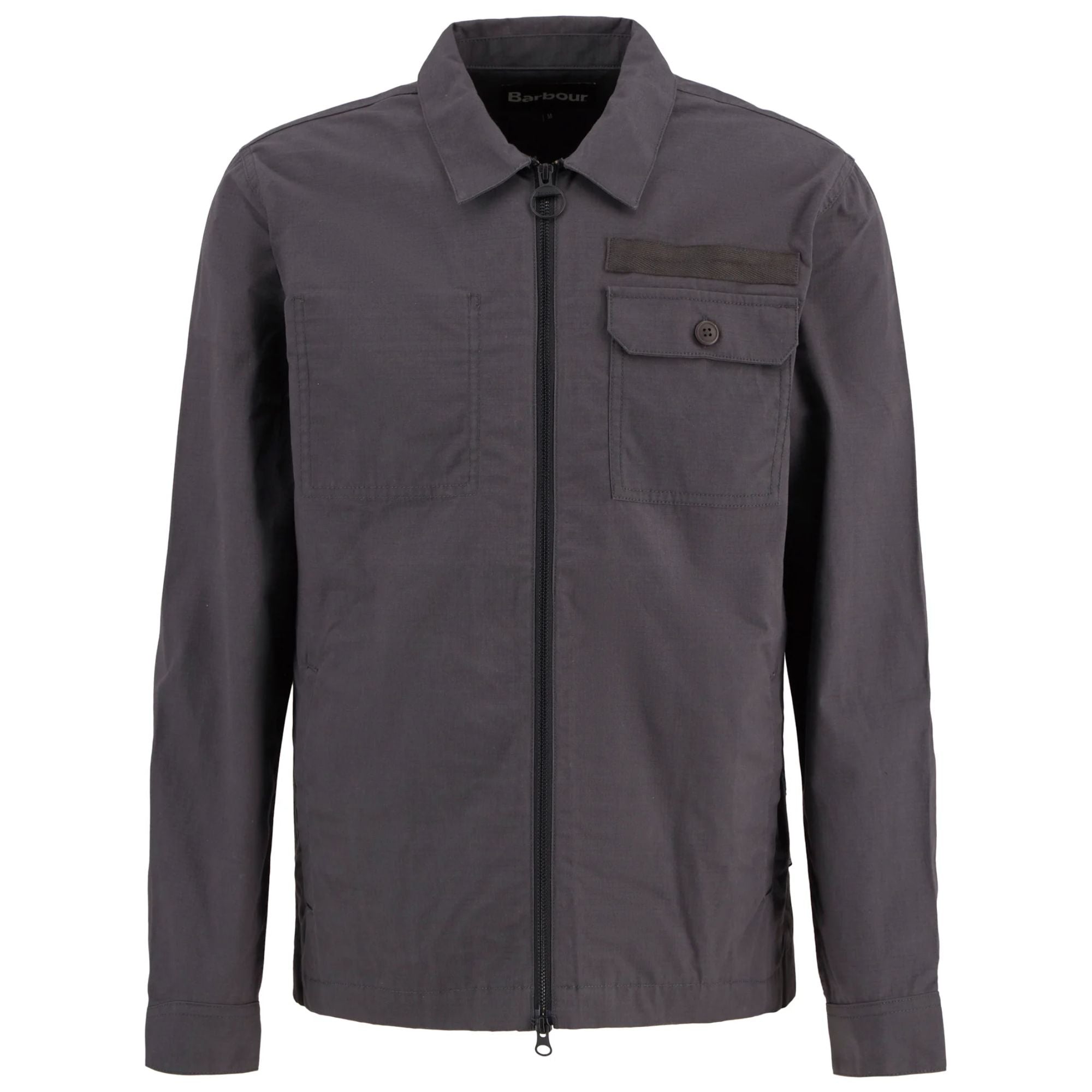 Crail Wax Ripstop Overshirt - Asphalt