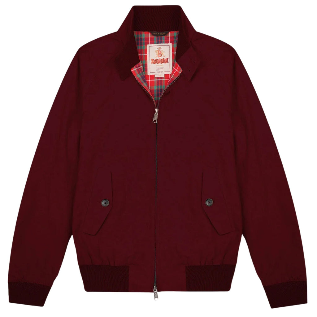 Baracuta G9 Classic Harrington Jacket - Tawny Port