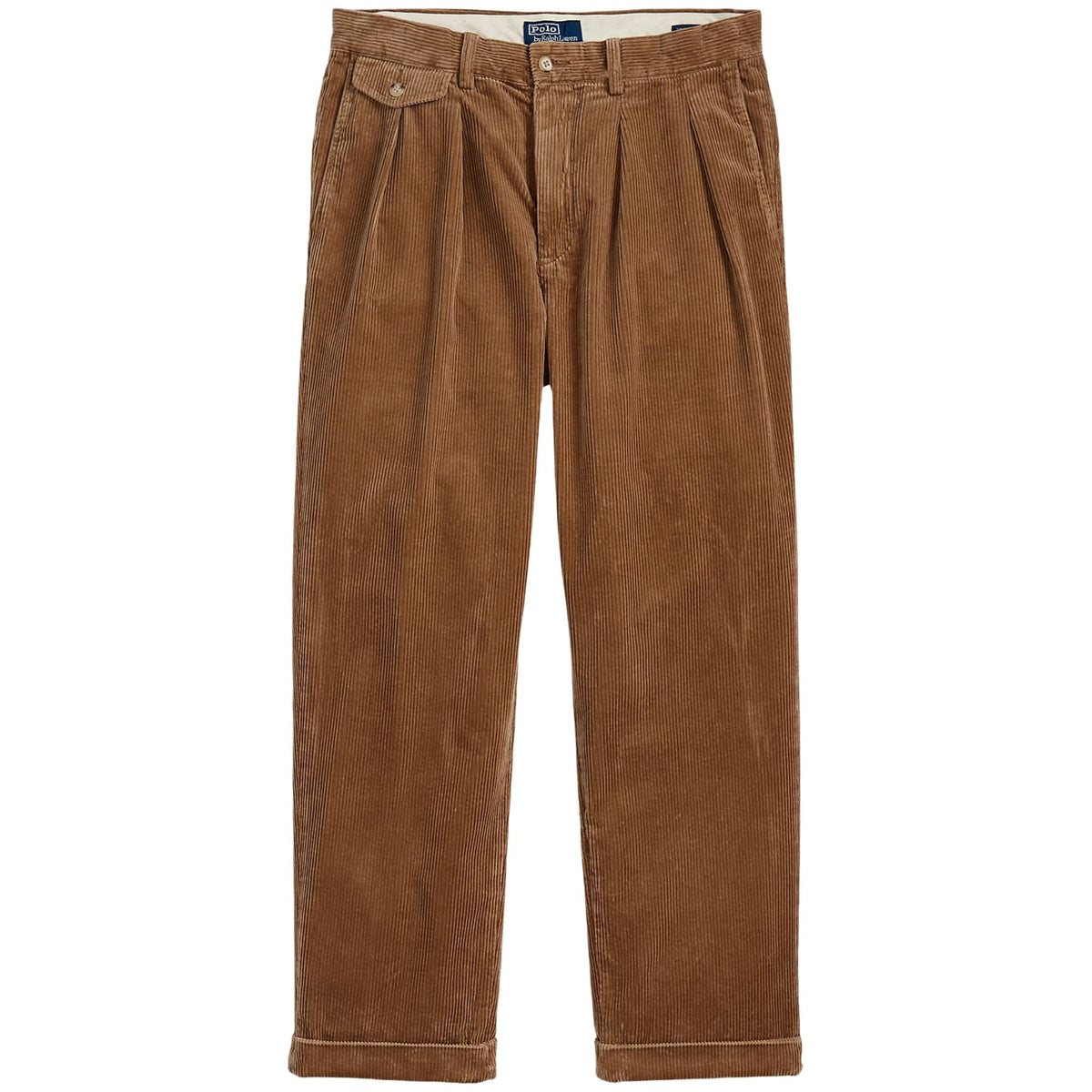 Polo Ralph Lauren Whitman Relaxed Fit Corduroy Trousers - Tan Brown