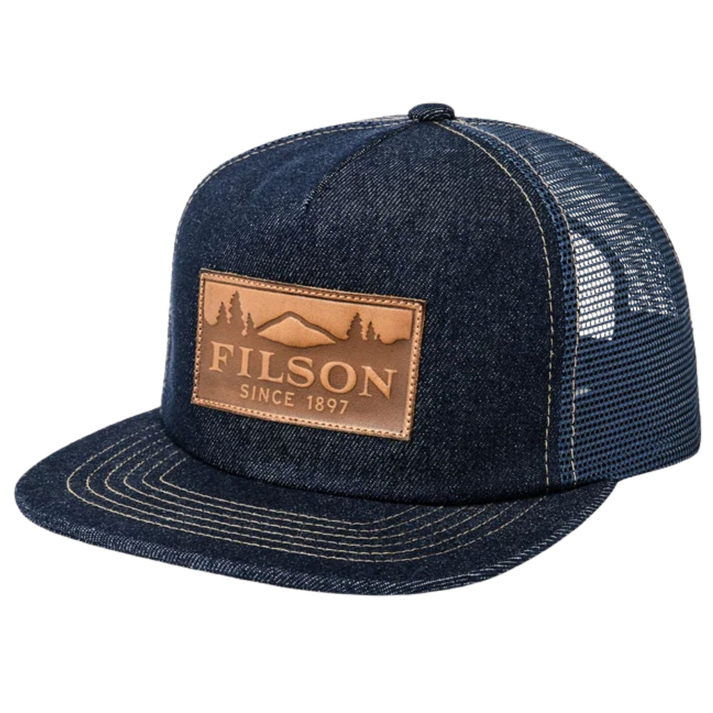 Filson Scenic Trucker Mesh Cap - Navy