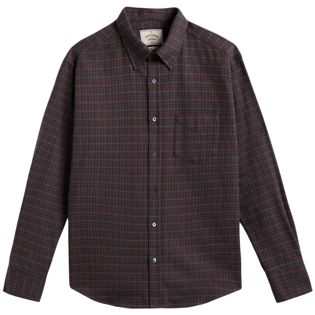 Portuguese Flannel Oversized Plura Shirt - Multi