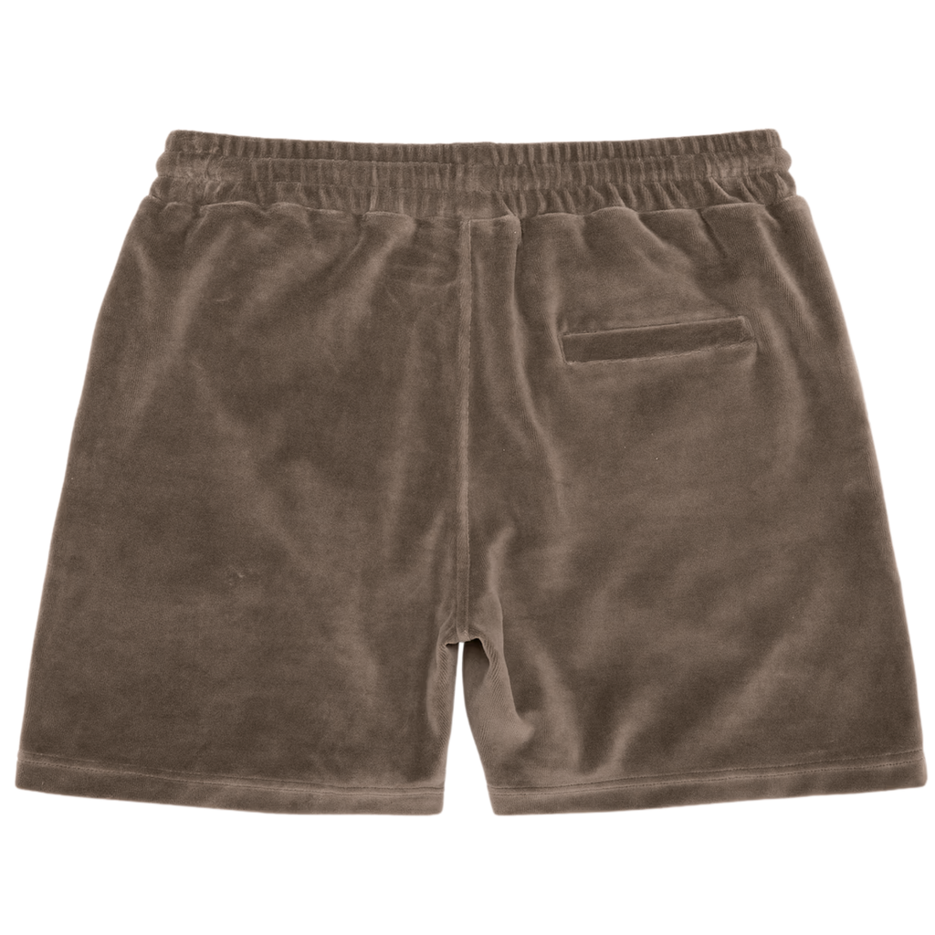 OAS Company Velour Shorts - Morel