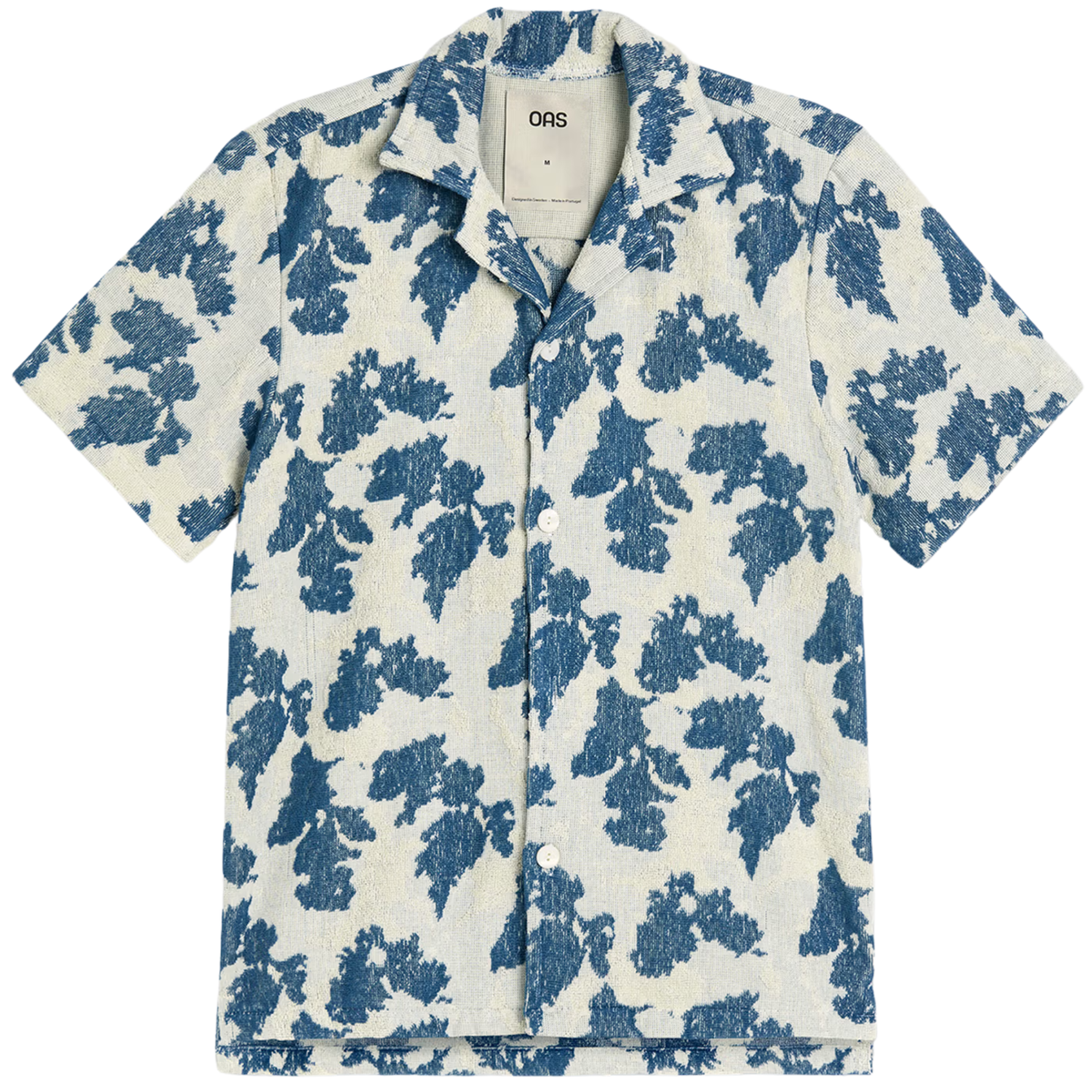 OAS Company Sail Contraste Cuba Terry Shirt - Blue – Dandy Fellow