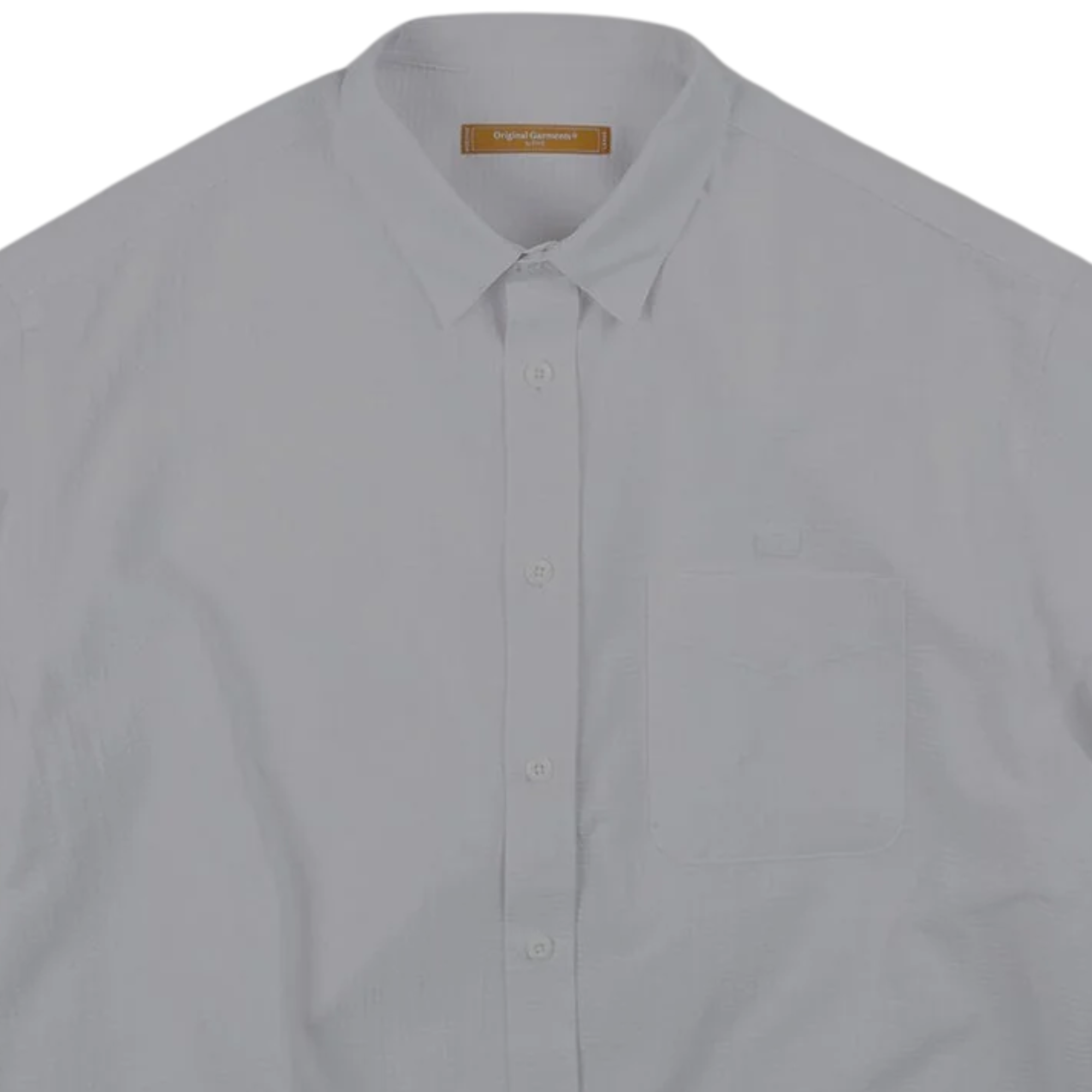 OG Dobby Weave Seersucker Half Shirt - Gray