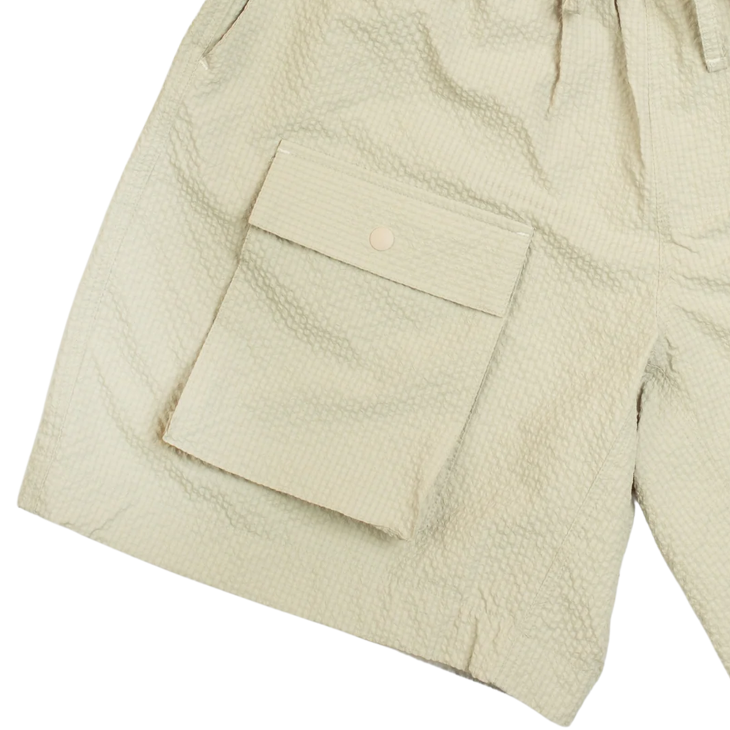 FrizmWORKS Comfortable Banding Shorts - Beige
