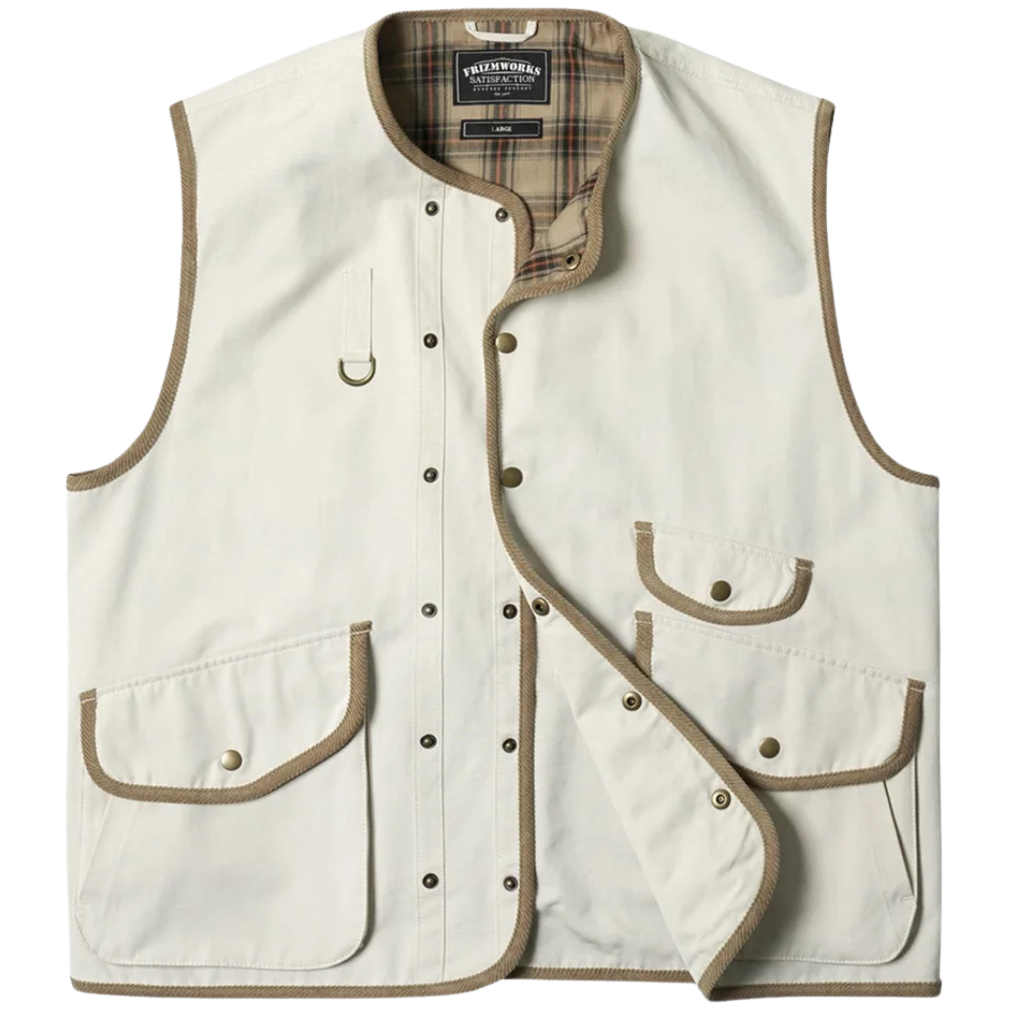 Heritage Hunting Vest - Cream
