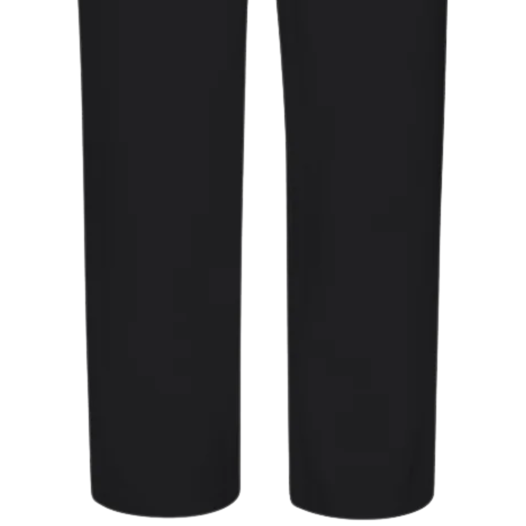 Organic Straight Leg Sweatpants - Deep Black