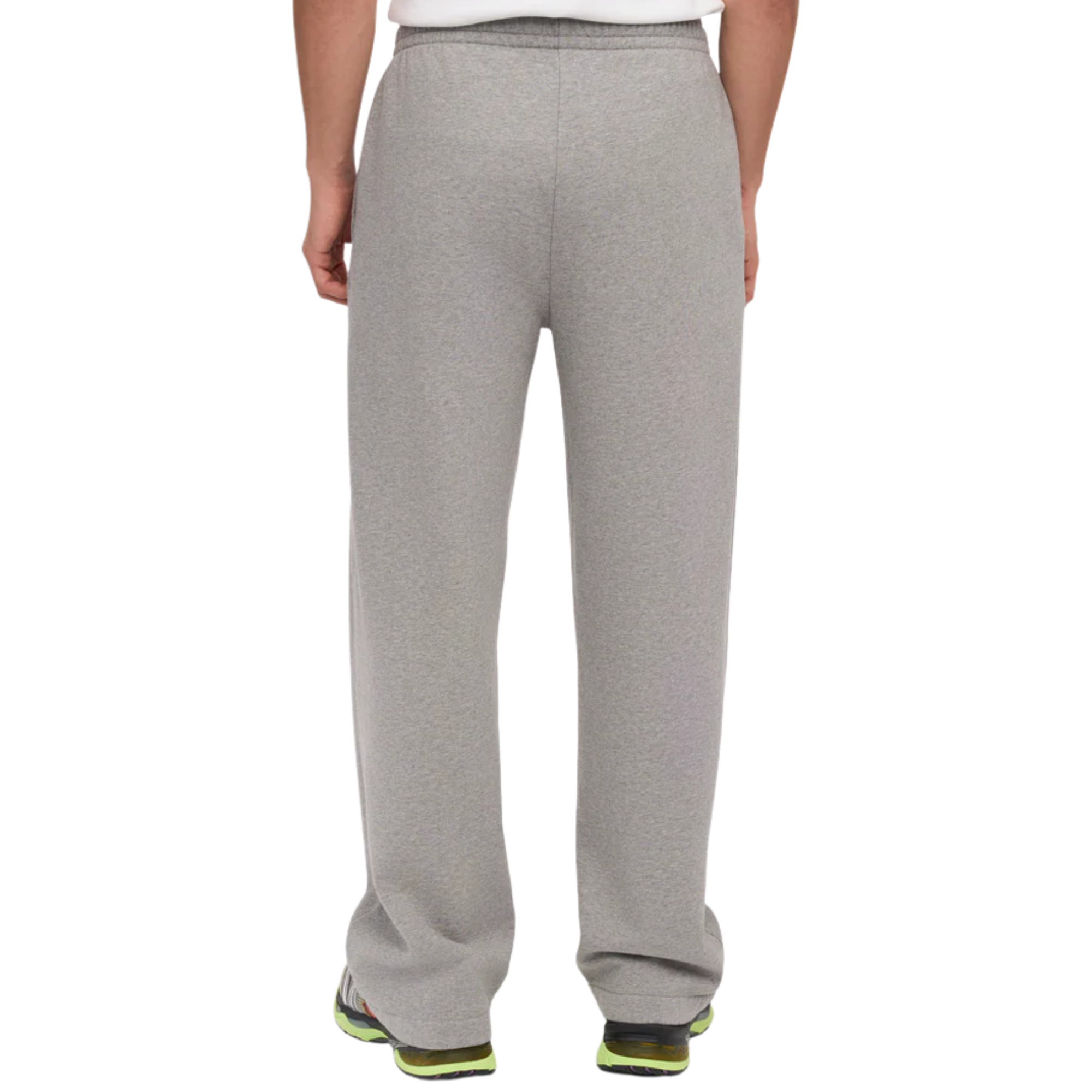 Organic Straight Leg Sweatpants - Heather Grey