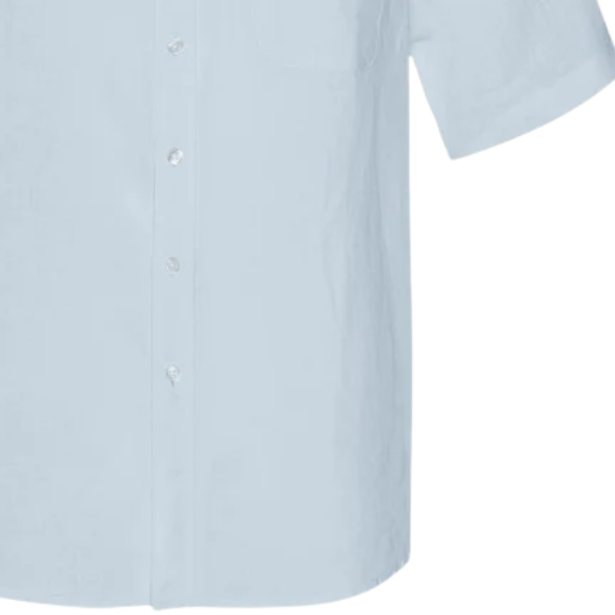 Colorful Standard Linen Short Sleeve Shirt - Polar Blue
