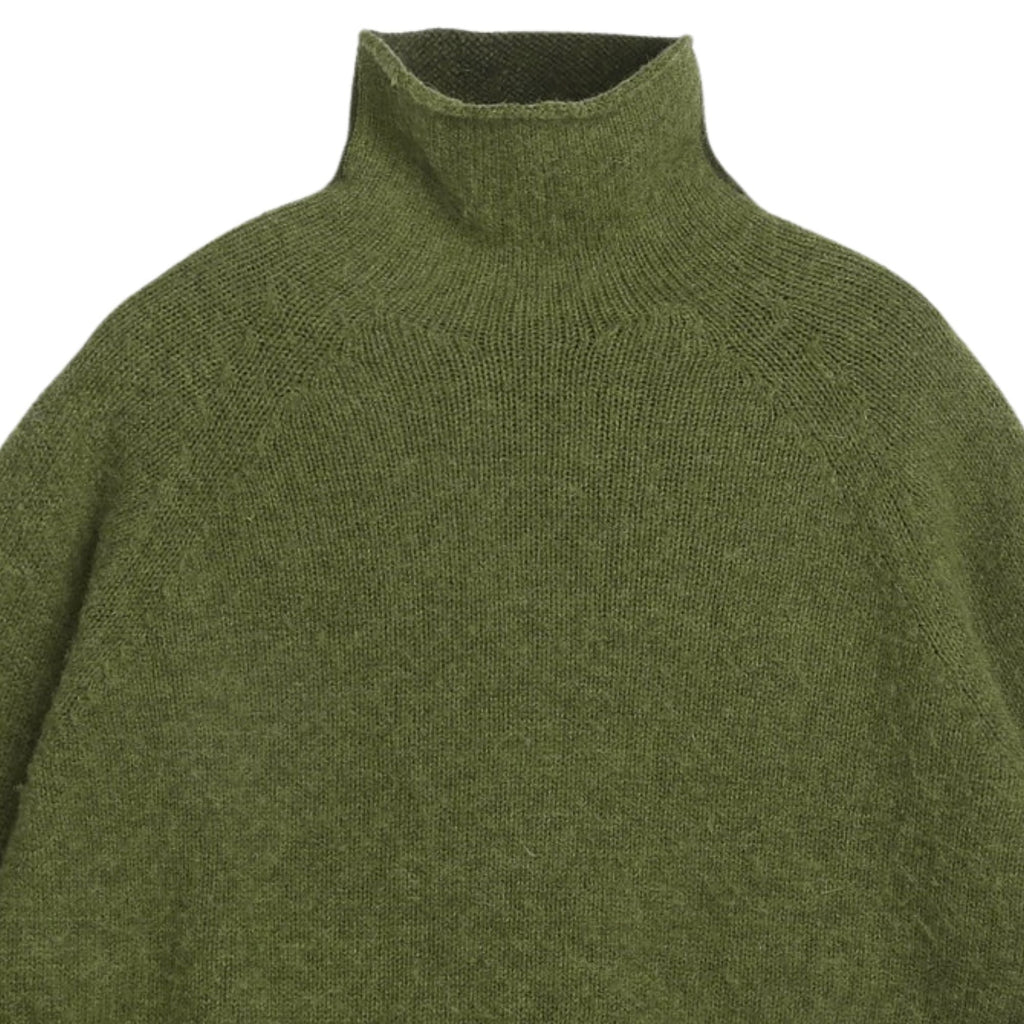YMC Beat Knit Jumper - Green