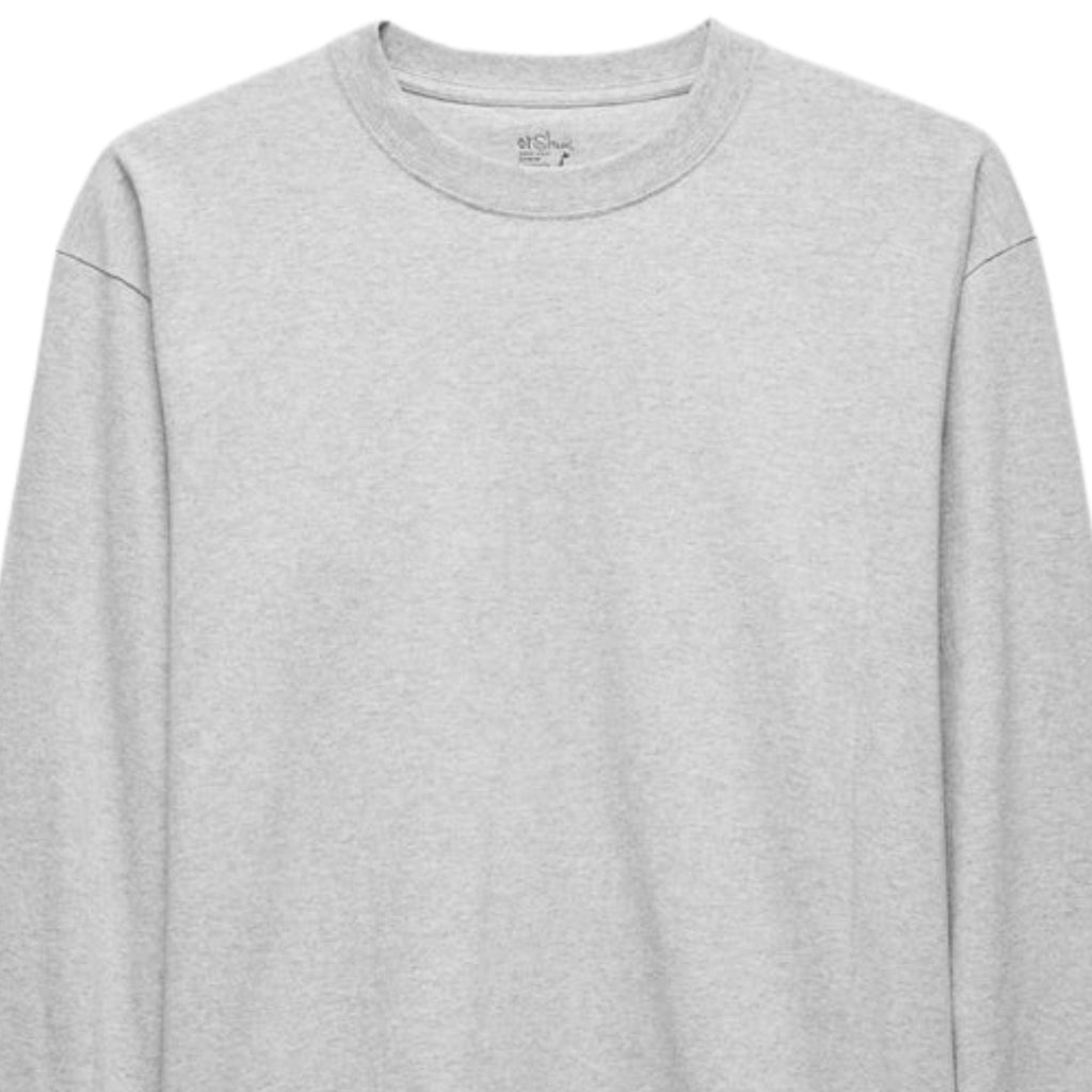 OrSlow Long Sleeve Just T-Shirt - Heather Grey