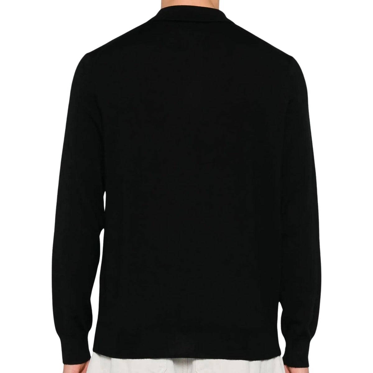 Polo Ralph Lauren Knitted Polo Shirt - Black